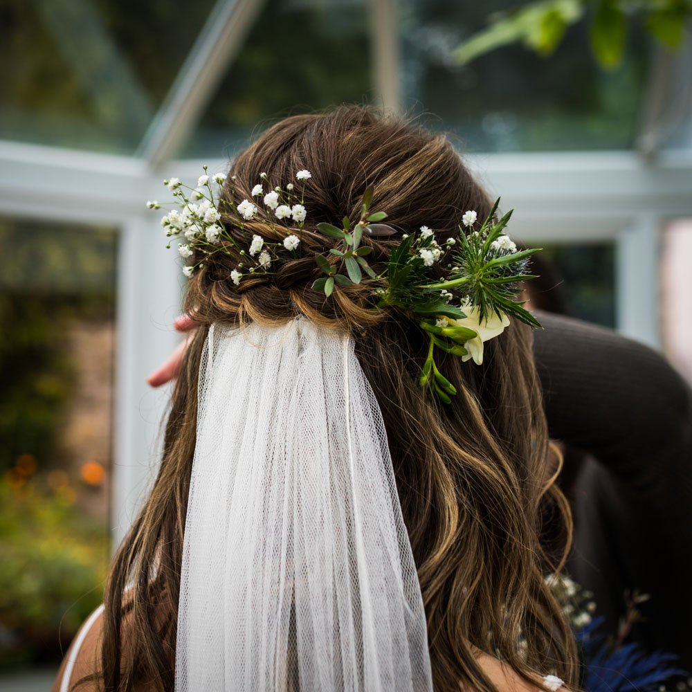 brides floral decoration