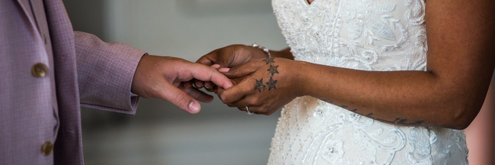 exchanging wedding rings