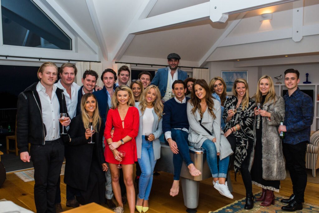 Ollie Locke and friends group shot at his birthday party