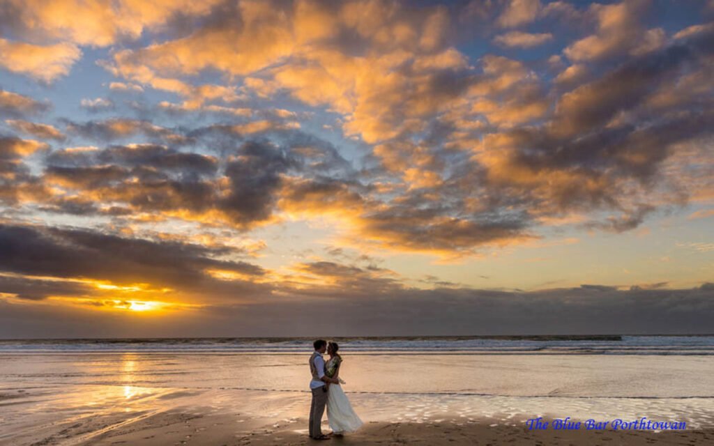 The Blue Bar Porthtowan Cornwall wedding venue