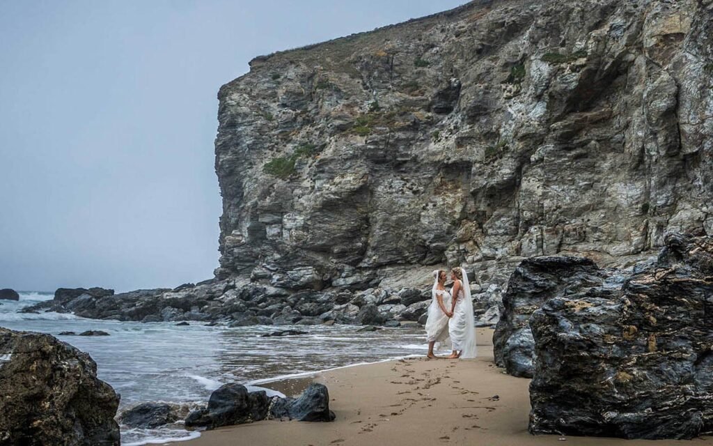 The Blue Bar Porthtowan Cornwall wedding venue