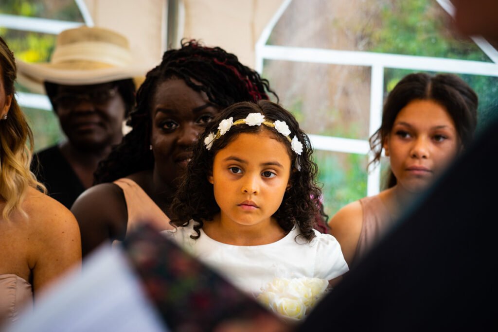 wedding flower girl