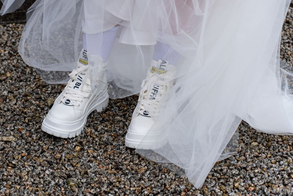 wedding shoes photograph