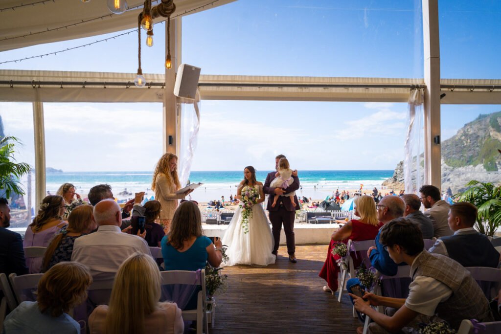 bride and groom ceremony