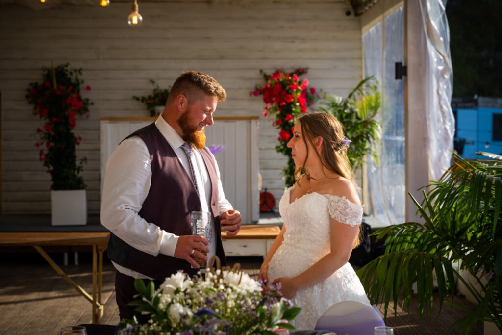 Bride and groom