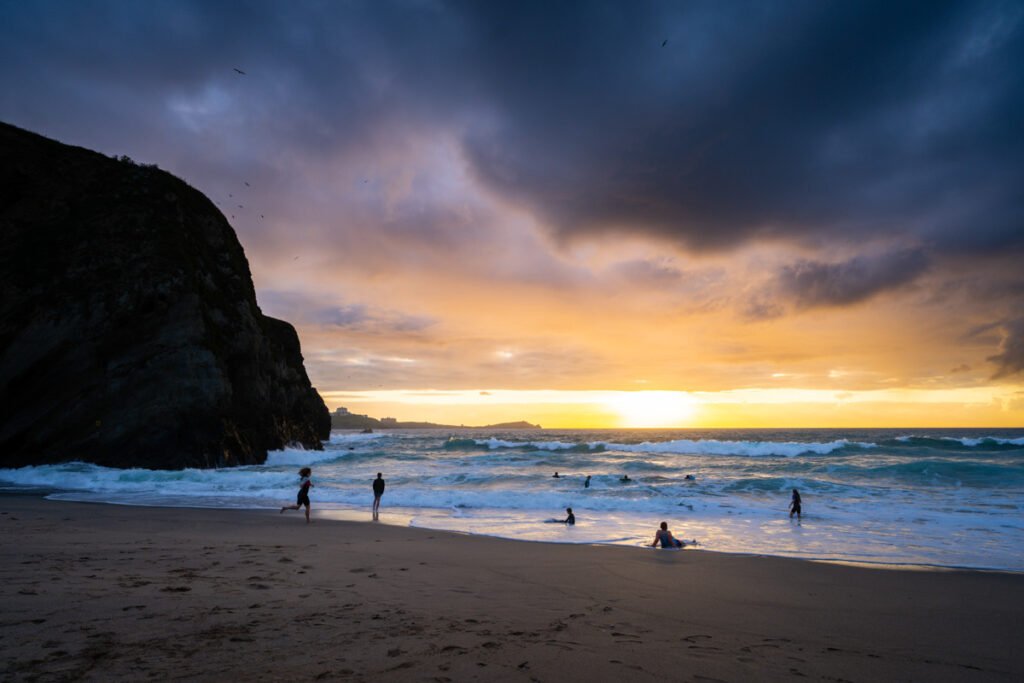 beach sunset