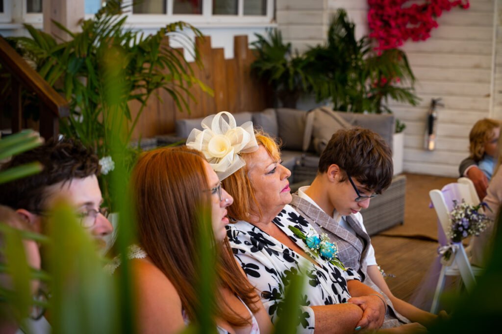 wedding guests