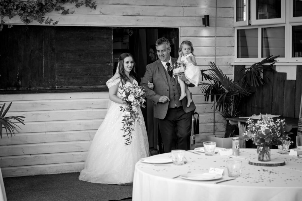 Bride and Father entrance