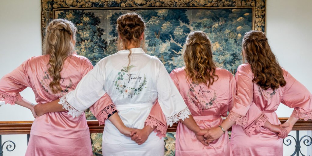 Bride preparations for the wedding