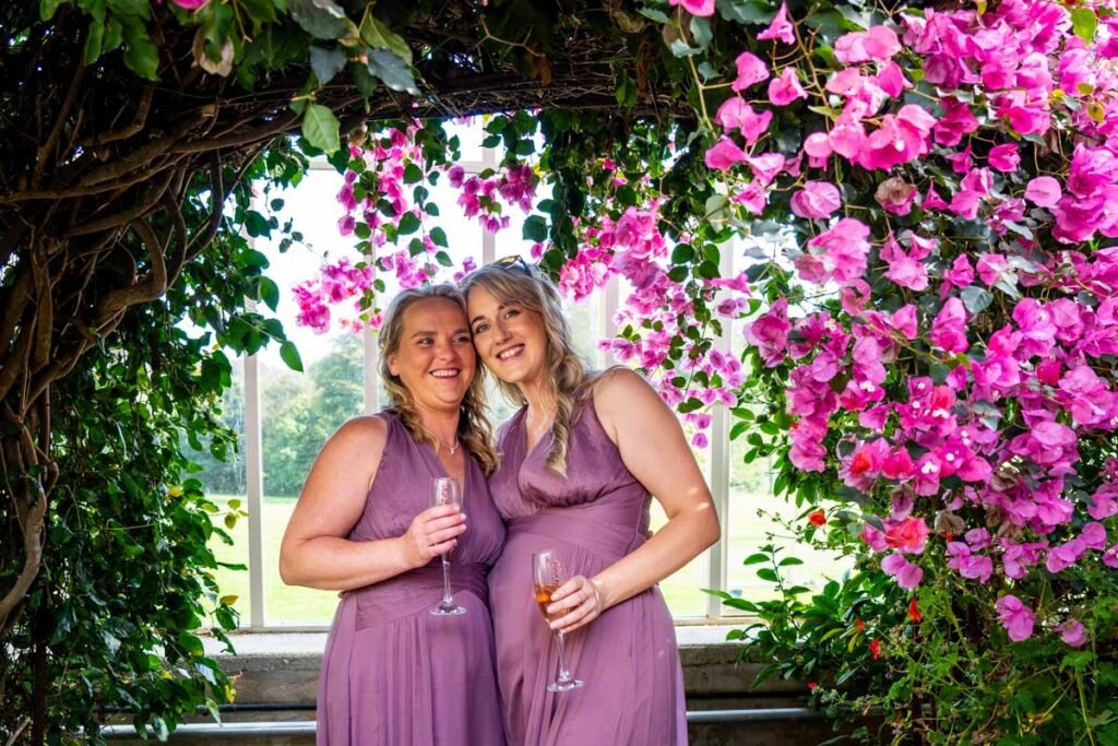 Bridesmaids group shot