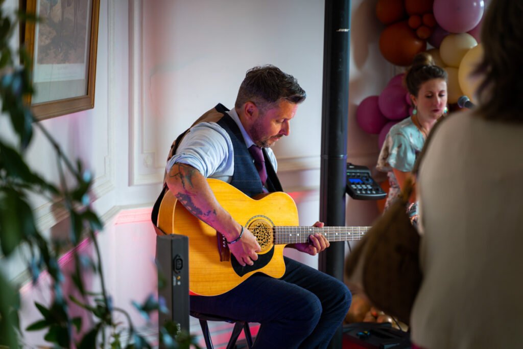 guitar playing