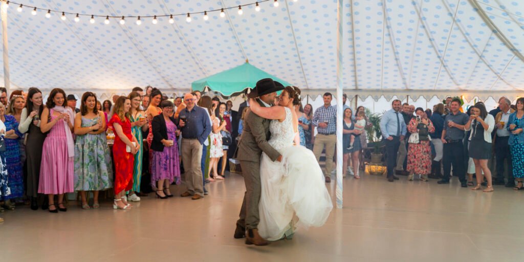 Bride and Groom first dance